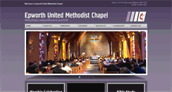 Desktop Screenshot of epworthchapel.org